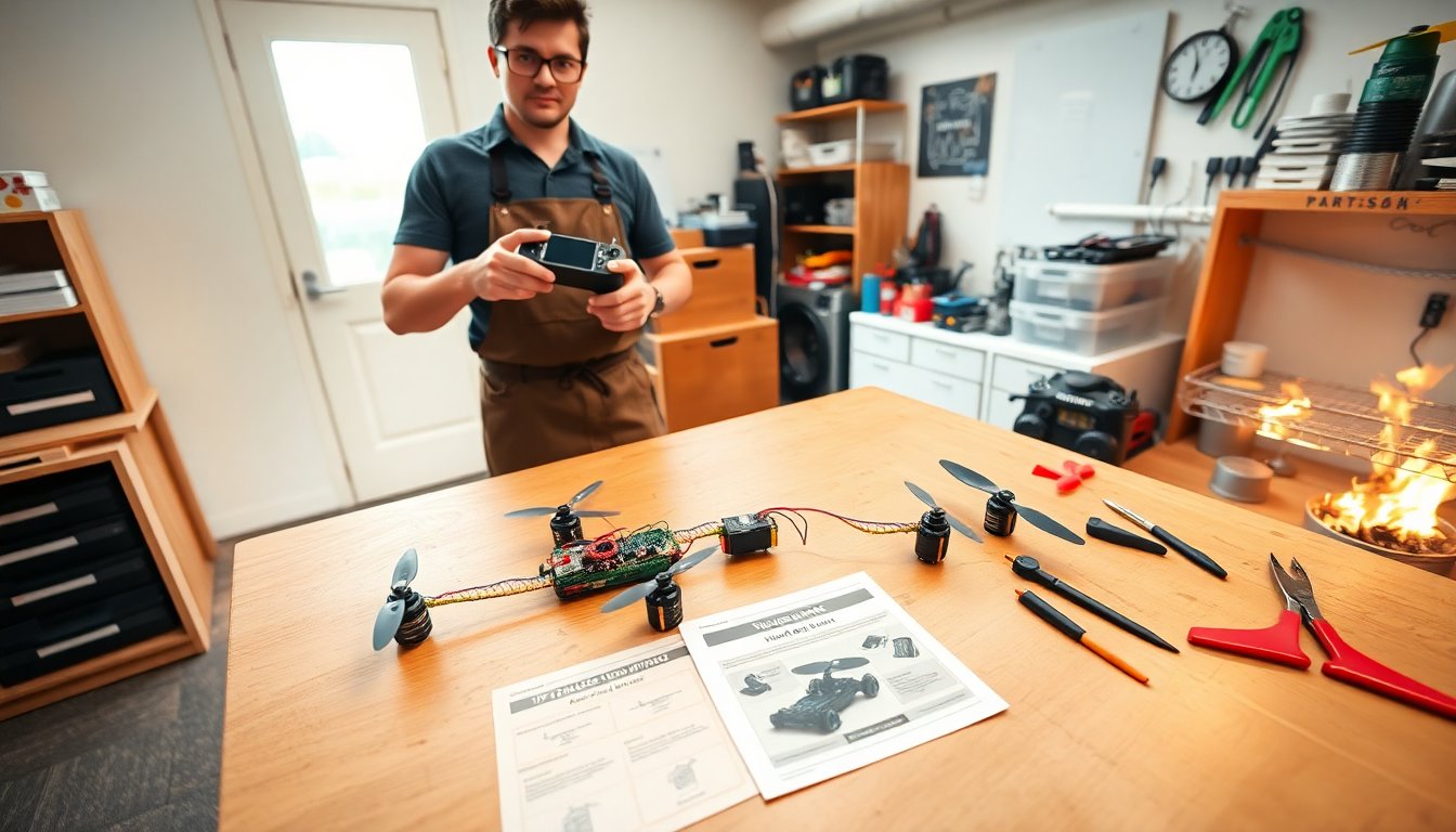 diy shoelace worm drone netzgames